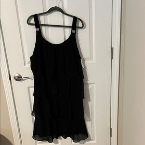 Elegant Black Sleeveless Dress